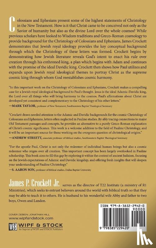 Crockett, James P. Jr. - Christ over All Things