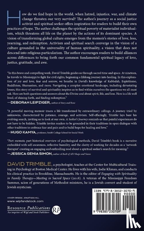Trimble, David - A Seeker's Journey into Sacred Time and Space