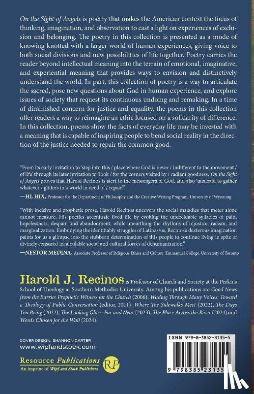 Recinos, Harold J. - On the Sight of Angels