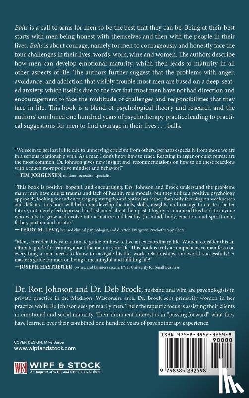 Johnson, Ron, Brock, Deb - Balls