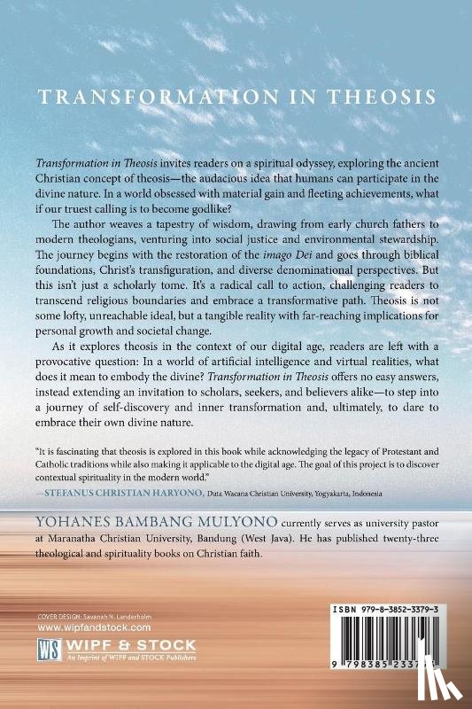 Mulyono, Yohanes Bambang - Transformation in Theosis