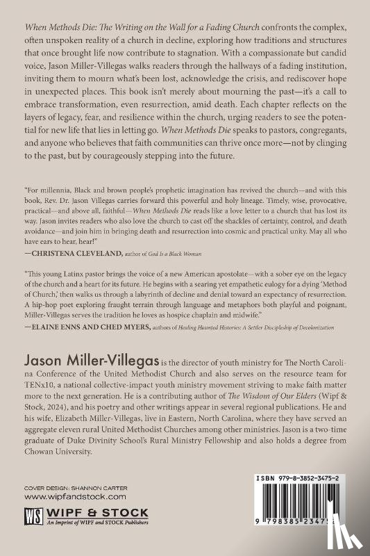 Villegas, Jason - When Methods Die