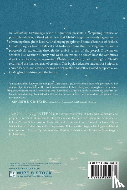 Quintern, Jason L. - Rethinking Eschatology