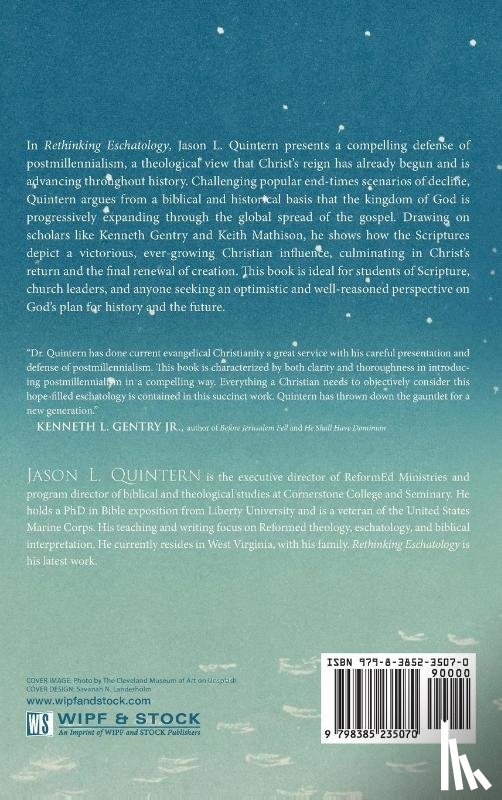 Quintern, Jason L. - Rethinking Eschatology