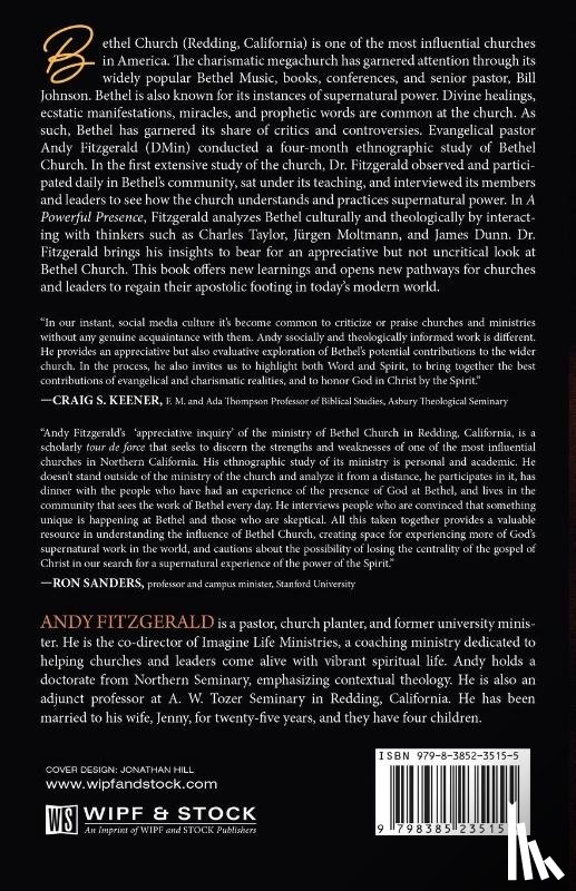 Fitzgerald, Andy - A Powerful Presence