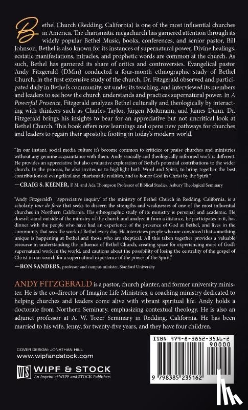Fitzgerald, Andy - A Powerful Presence