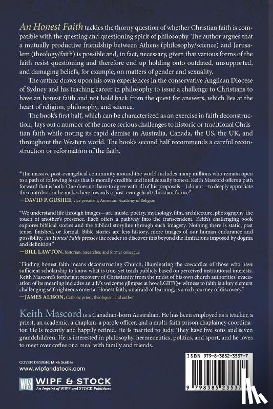 Mascord, Keith - An Honest Faith