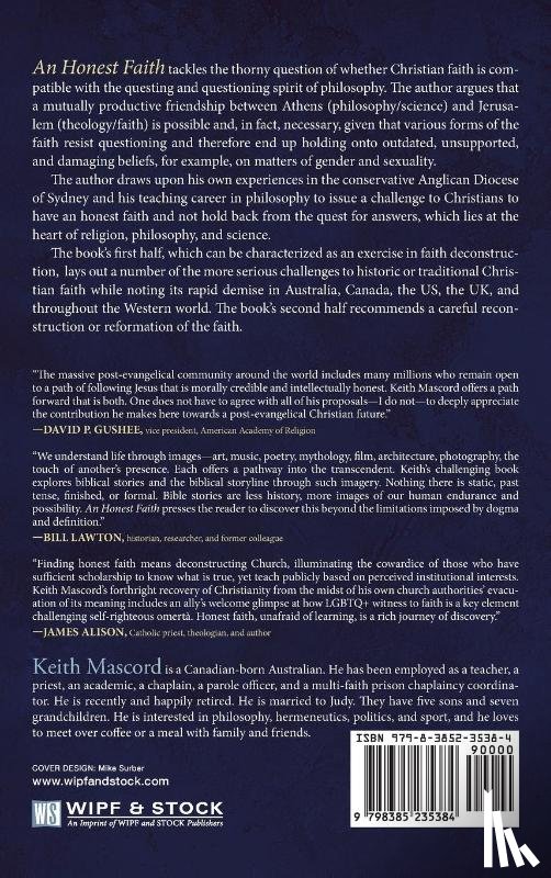 Mascord, Keith - Mascord, K: Honest Faith