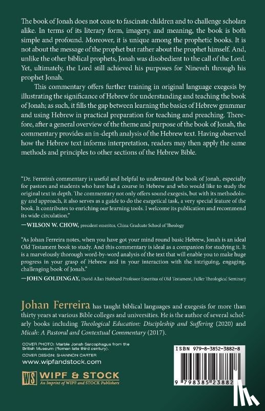 Ferreira, Johan - The Book of Jonah