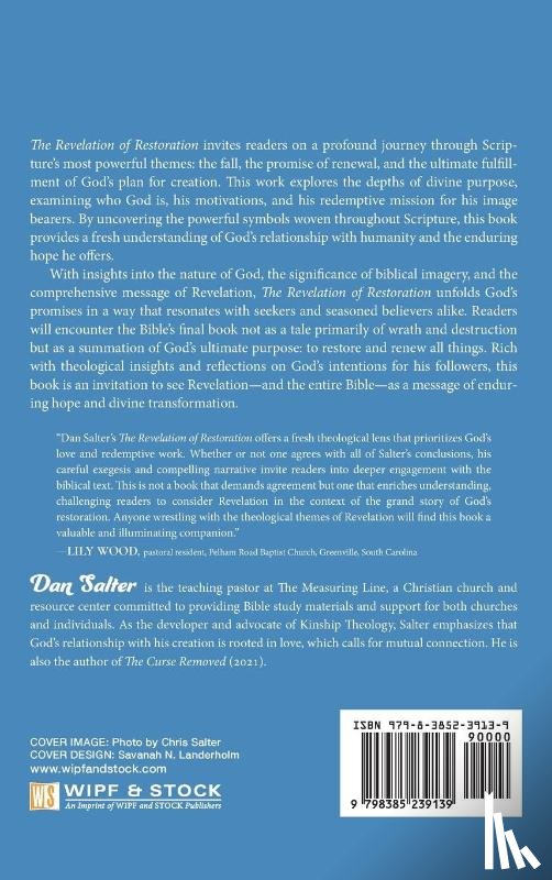 Salter, Dan - The Revelation of Restoration