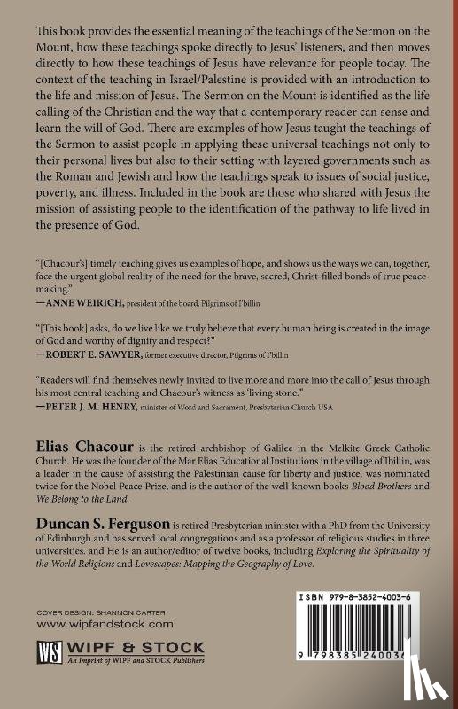 Chacour, Elias - The Sermon on the Mount