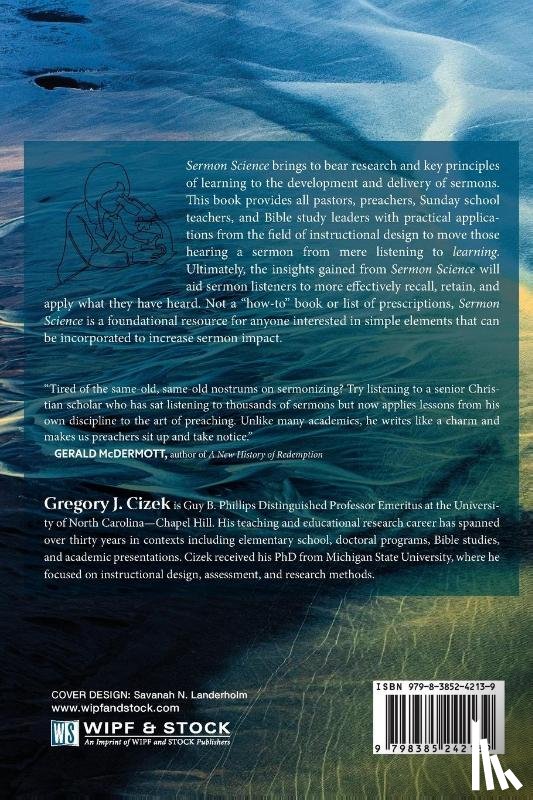 Cizek, Gregory J. - Sermon Science