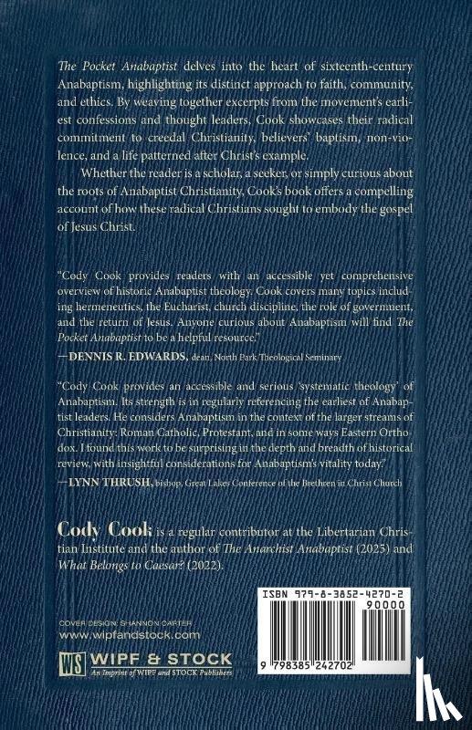 Cook, Cody - The Pocket Anabaptist