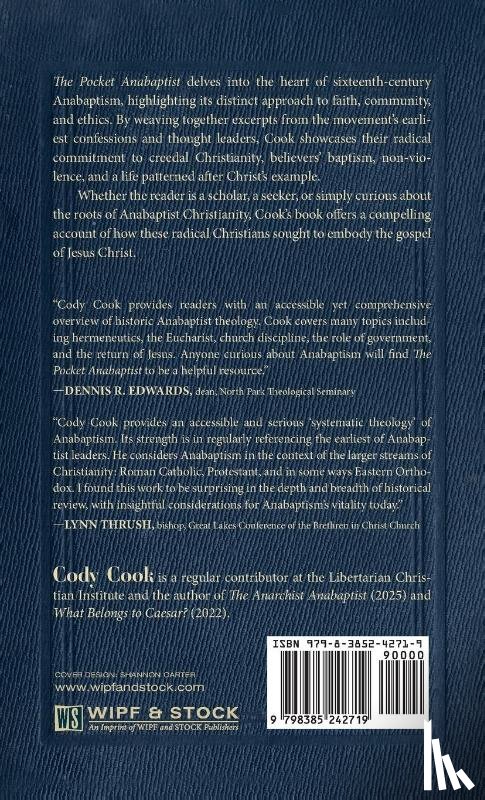Cook, Cody - The Pocket Anabaptist