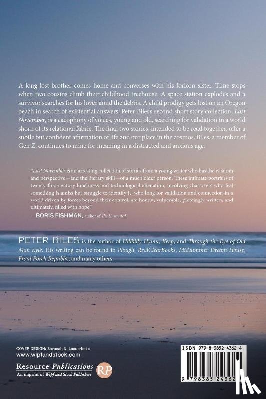 Biles, Peter - Last November
