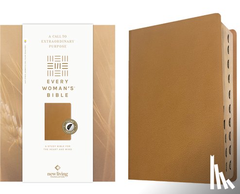 Translation, New Living - NLT Every Woman's Bible, Filament Enabled (Genuine Leather, Camel, Indexed, Red Letter)