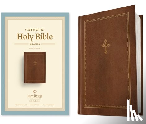 Translation, New Living - NLT Catholic Holy Bible, Gift Edition (Hardcover LeatherLike)