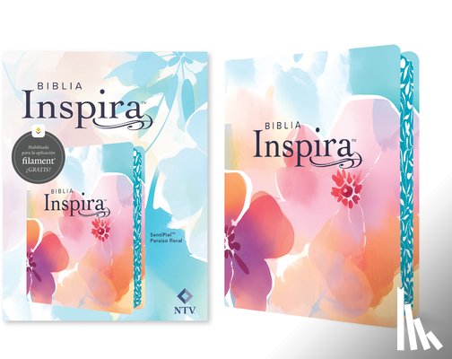 Tyndale - Biblia Inspira NTV con Filament (SentiPiel, Paraiso floral)