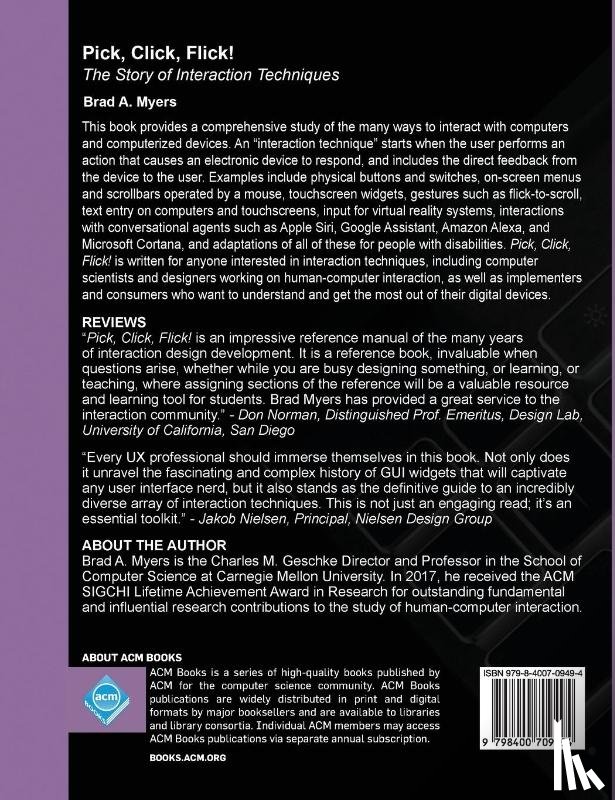 Myers, Brad A. - Pick, Click, Flick!