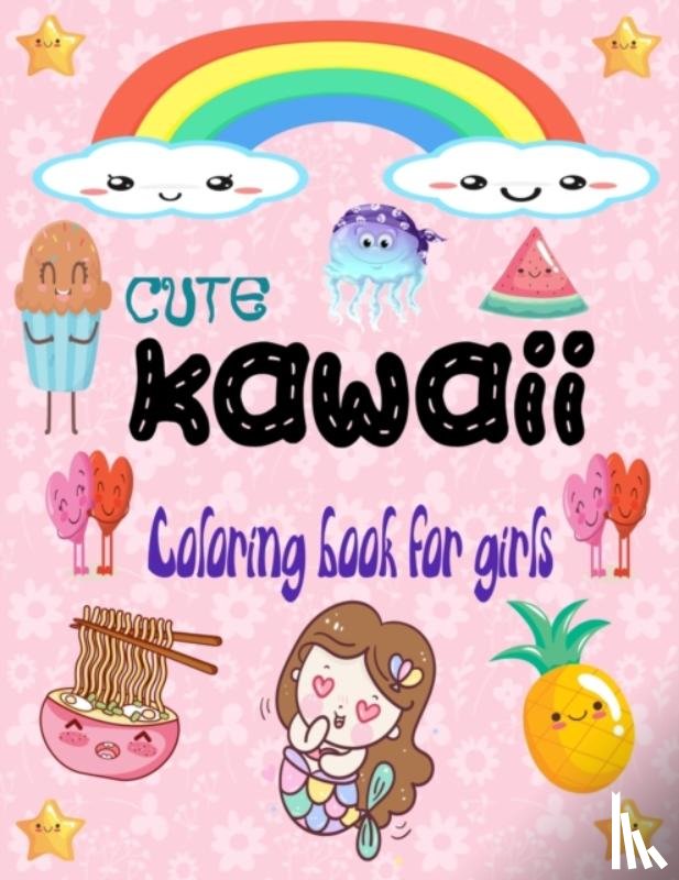 Store, Mky - Cute Kawaii coloring book for girls