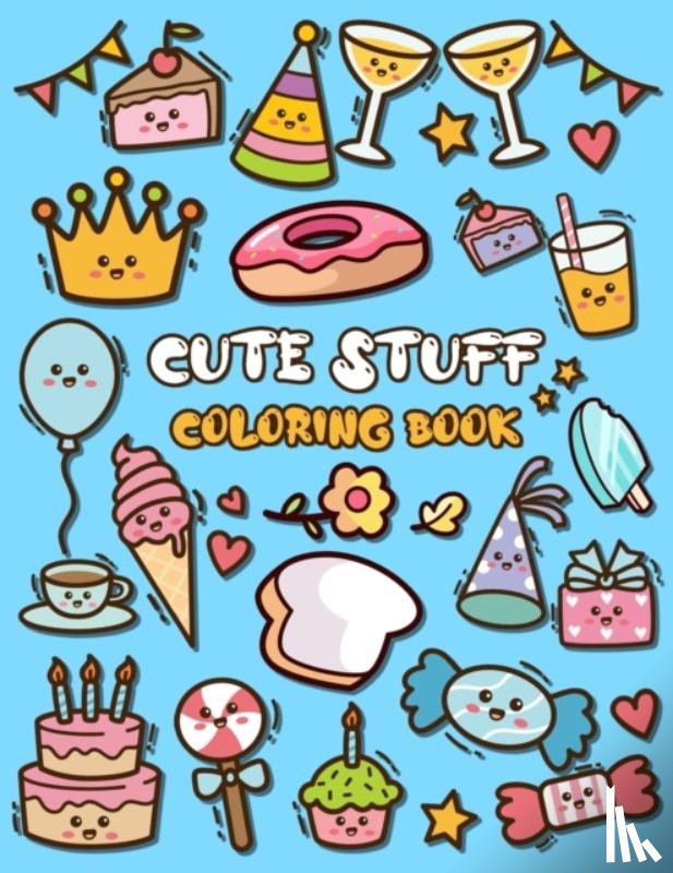 Marshall, Nick - Cute Stuff Coloring Book