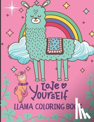 Ica, Creative - Llama Coloring Book: For Girls Ages 7-12 (Animal Coloring Books)