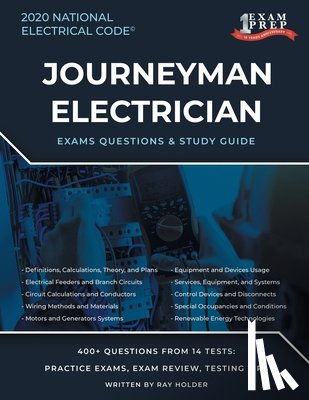 Holder, Ray - 2020 Journeyman Electrician Exam Questions and Study Guide