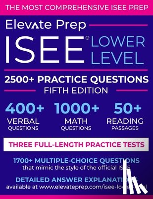 James, Lisa, Prep, Elevate - ISEE Lower Level