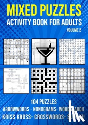Publishing, Puzzle King - Mixed Puzzle Activity Book for Adults Volume 2