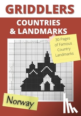 Bottlerz, Happy - Griddlers Countries and Landmarks: Nonograms Puzzle Books, Nonogram, Hanjie, Picross or Griddlers Logic Puzzles Black and White ( Nonogram Book )