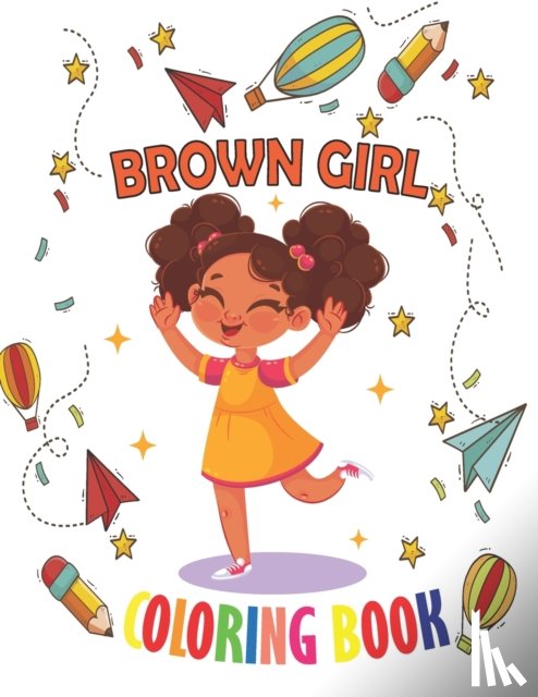 TJ BOOK INOO, INOO - Brown Girl Coloring Book