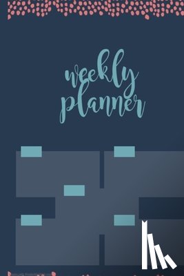 Saharaman, Hemmi - Weekly planner: Daily Weekly Monthly 54 Weeks Calendar and Organizer with to-do list tracker