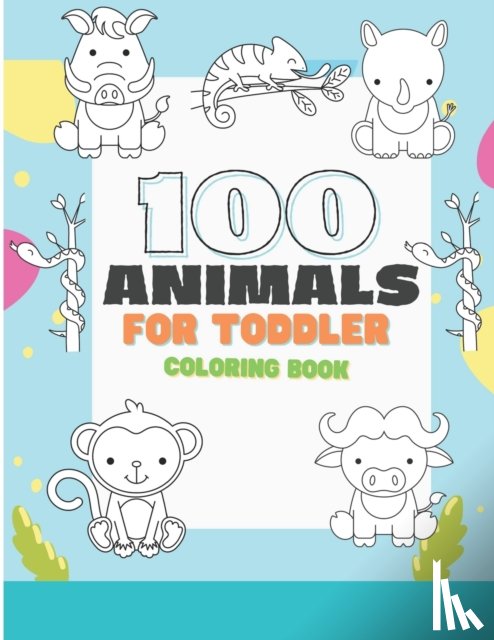 Publication, Chand - 100 Animals For Toddler Coloring Book