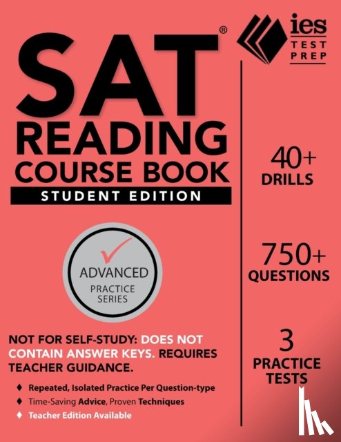 Khashoggi, Khalid, Astuni, Arianna - SAT Reading Course Book