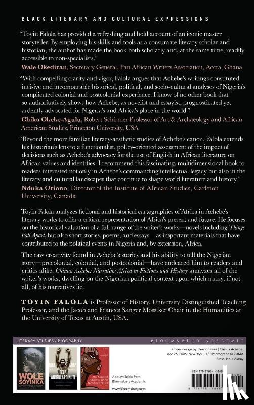 Falola, Dr. Toyin (Professor; Jacob & Frances Sanger Mossiker Chair in the Humanities; University Distinguished Teaching Prof. - Chinua Achebe