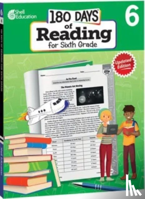 Rhatigan, Joe - 180 Days(tm) Reading for Sixth Grade, 2nd Edition: Practice, Assess, Diagnose