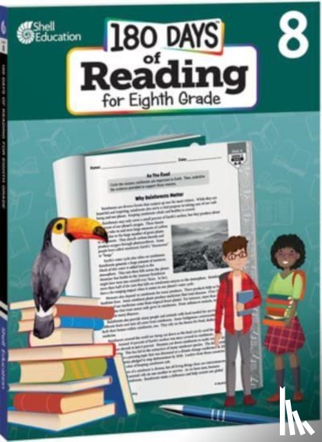 Davies, Monika - 180 Days(tm) Reading for Eighth Grade: Practice, Assess, Diagnose