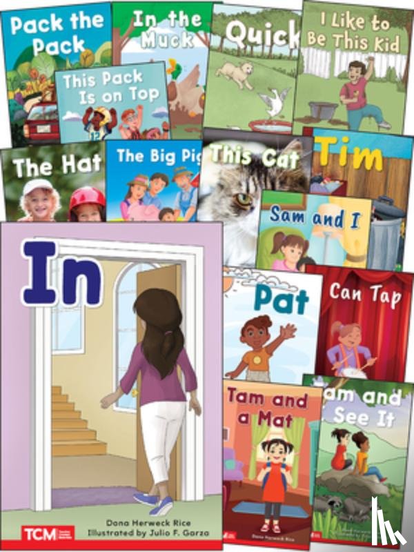Multiple Authors - Decodable Books Grade Pk-K Set 1: 15-Book Set