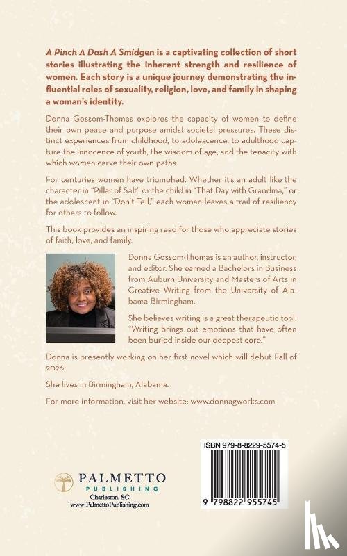 Gossom-Thomas, Donna - A Pinch A Dash A Smidgen