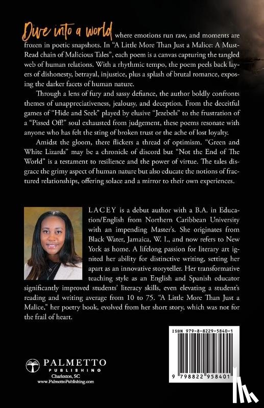 Bromfield, Lacey Ann - A Little More Than Just a Malice