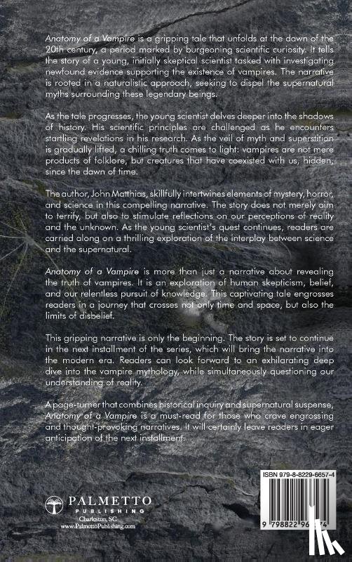 Matthias, John - Anatomy of a Vampire