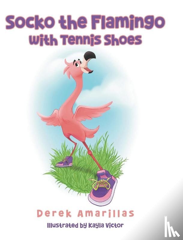 Amarillas, Derek - Socko the Flamingo with Tennis Shoes