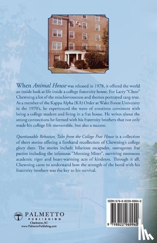 Chewning, Larry H. - Questionable Behavior