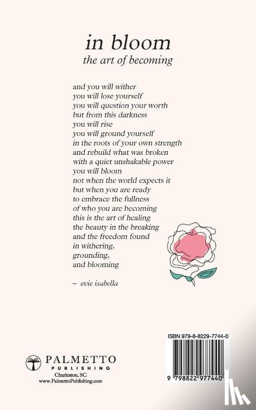 Isabella, Evie - in bloom