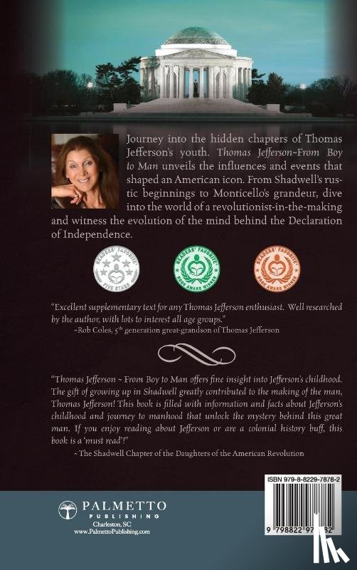 D'Alessandro-Cox, Jayne - Thomas Jefferson~From Boy to Man