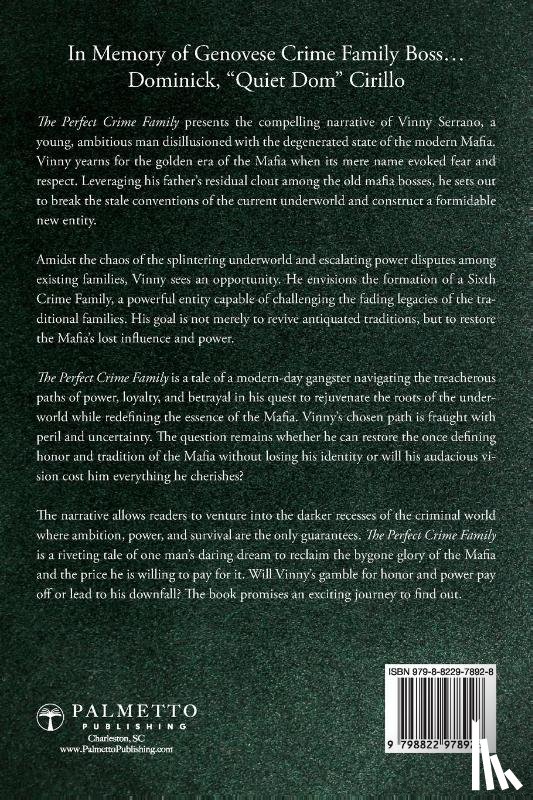 Cicale, Dominick - The Perfect Crime Family