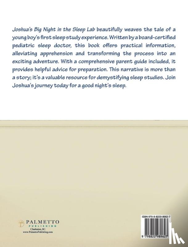 Maddox, M. D. Mary Halsey - Joshua's Big Night in the Sleep Lab