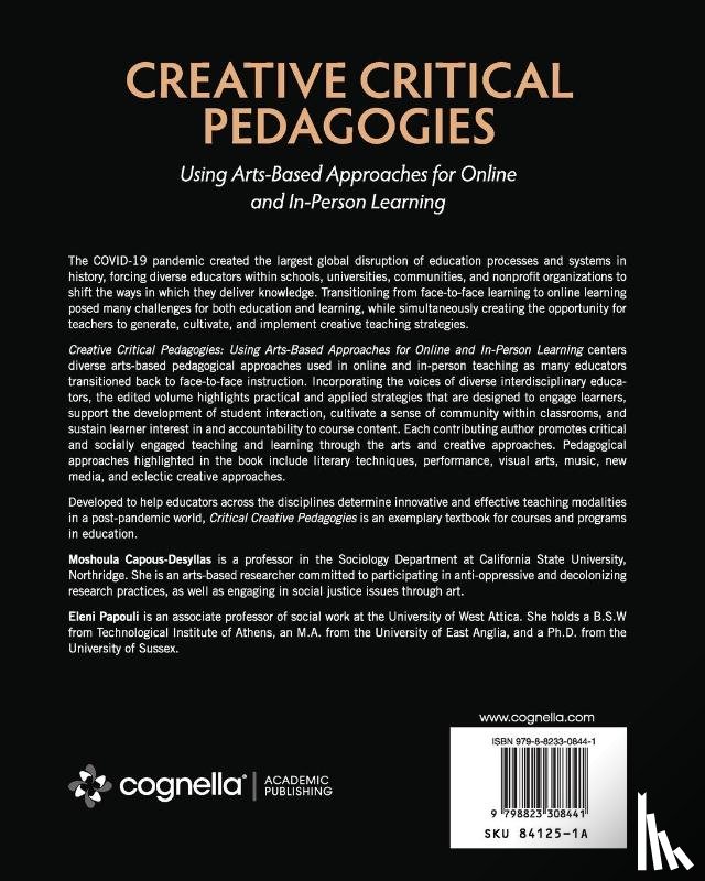 - Creative Critical Pedagogies