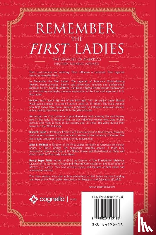 Carlin, Diana, Kegan Smith, Nancy, McBride, Anita - Remember the First Ladies