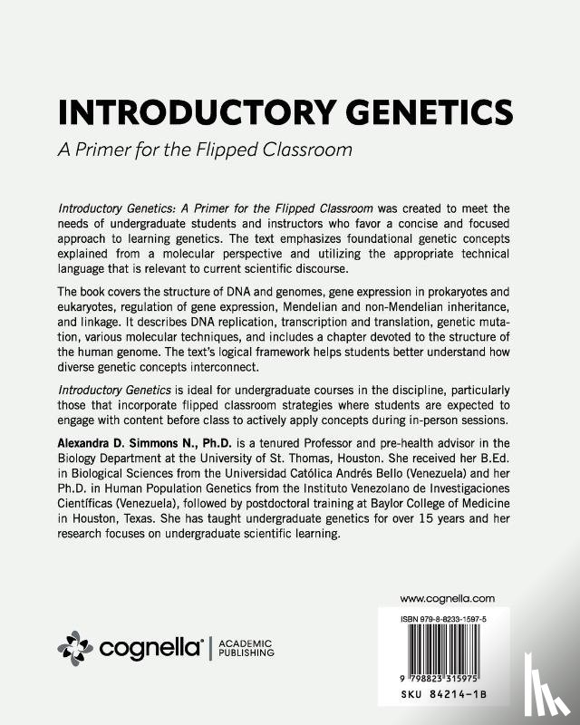 Simmons N, Alexandra D - Introductory Genetics